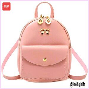 Mini Backpack Purse Small Crossbody Wallet Lightweight Pouch Bag